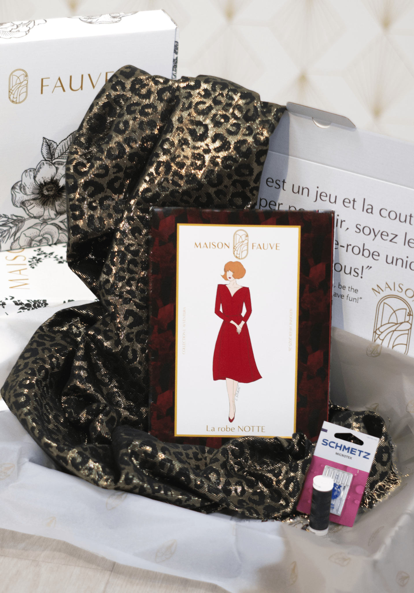Box Couture - La robe Notte - Maison Fauve