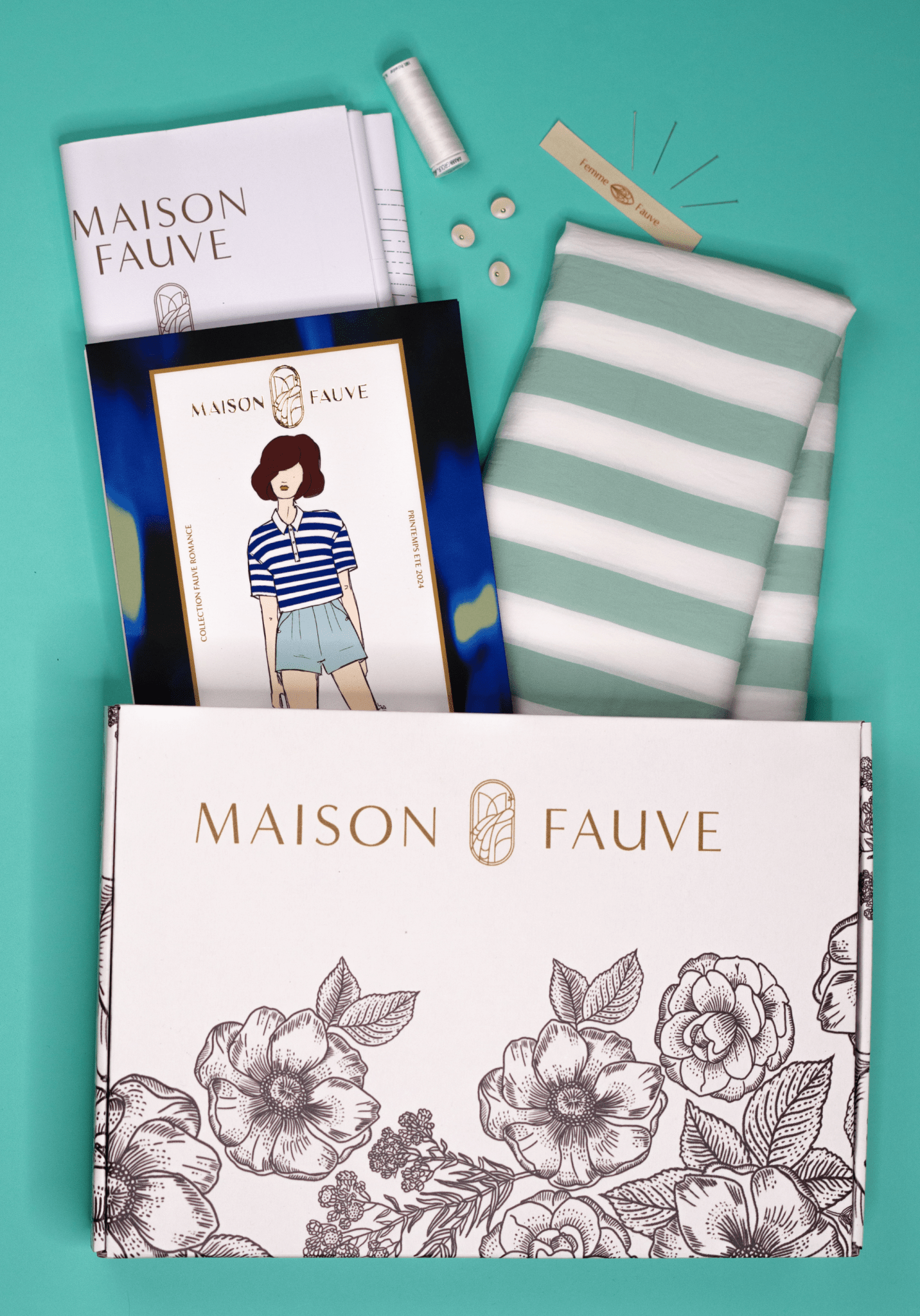 Box Couture - Le polo Malibu - Maison Fauve