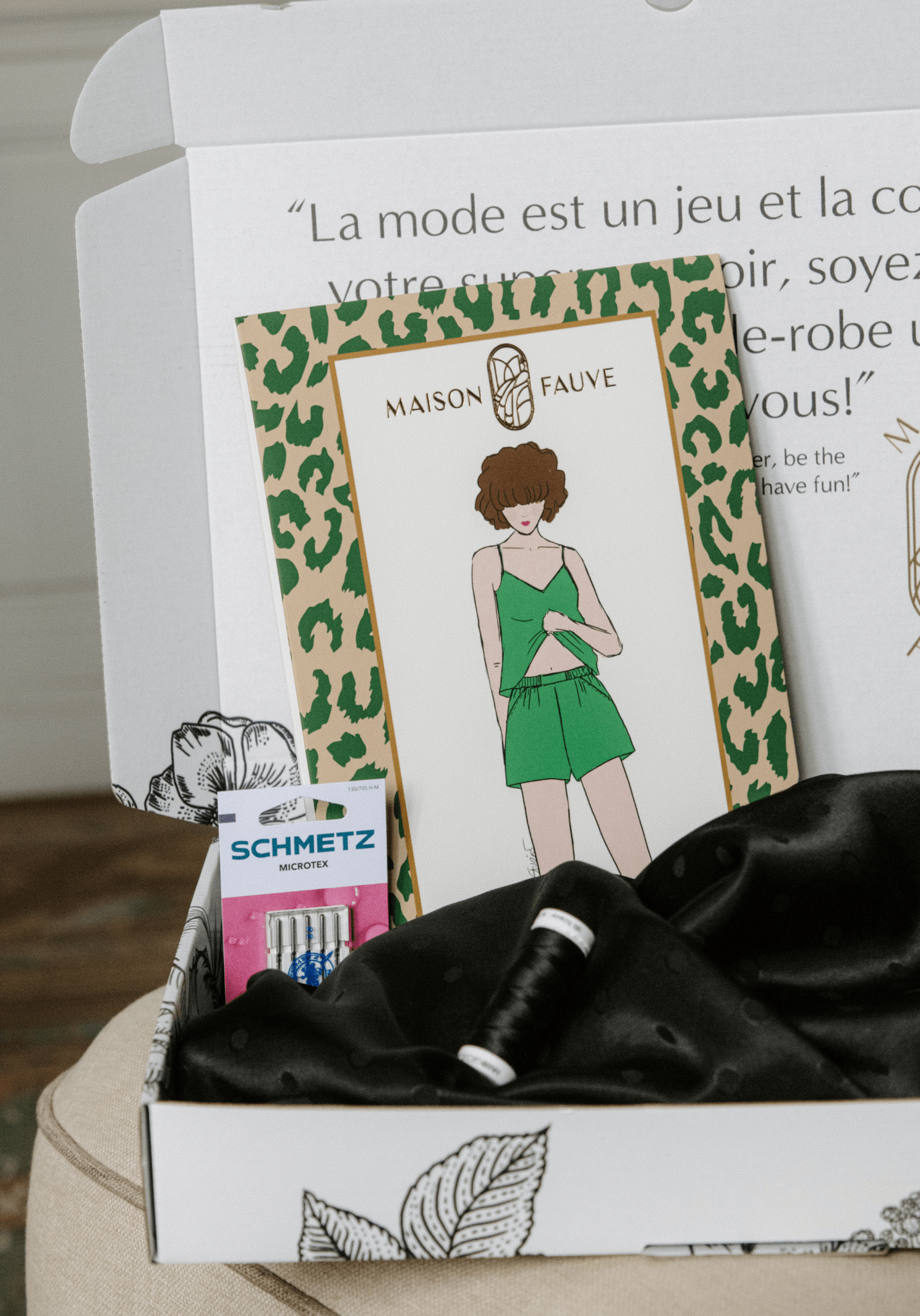 Box Couture - Le Pyjama Blush Songe - Maison Fauve