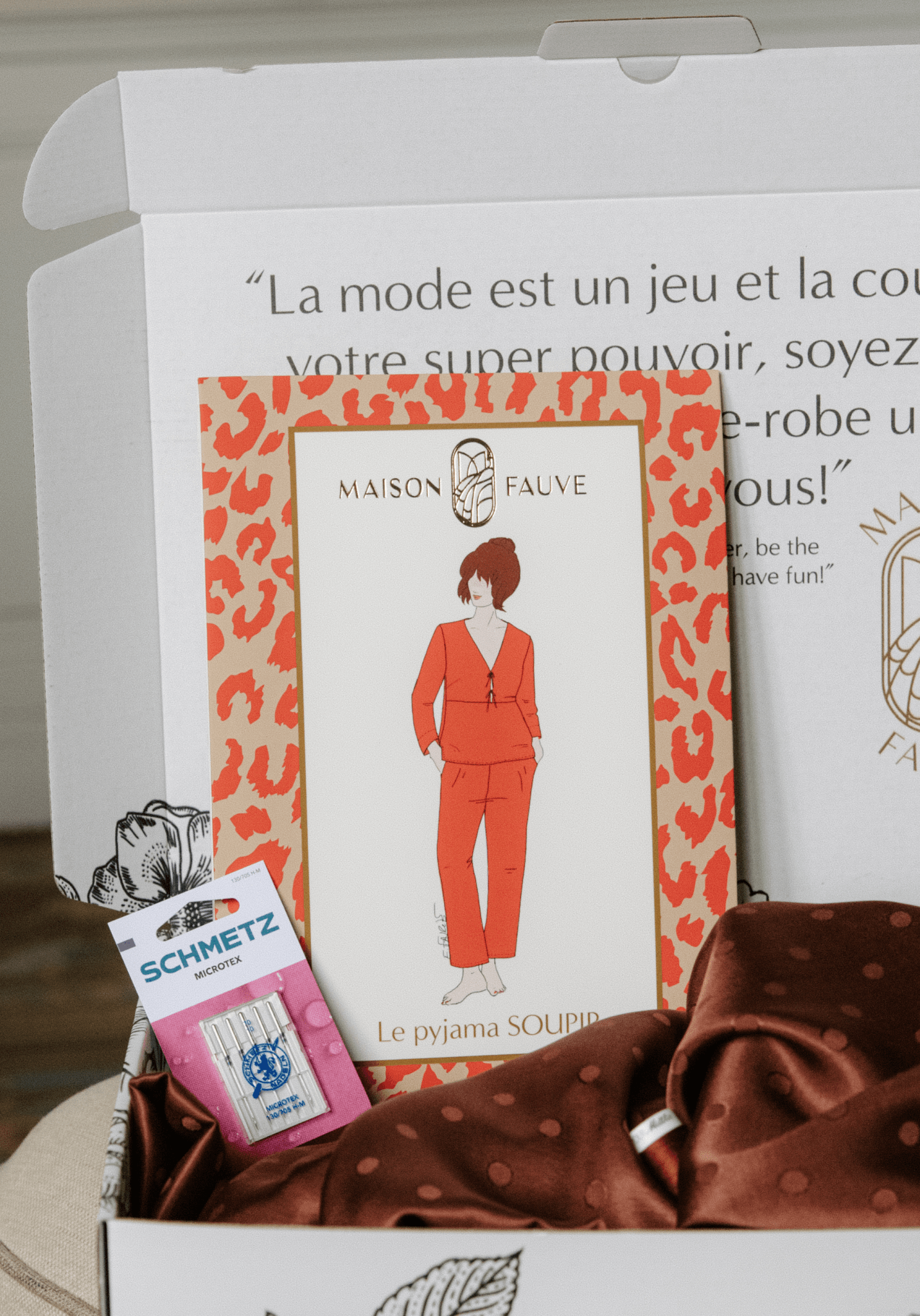 Box Couture - Le Pyjama Soupir - Maison Fauve