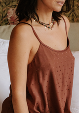 Valentine's Day babydoll sewing kit - Paola and Jacquard Lucente pattern