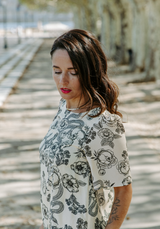 Patron couture blouse Cicadella / PDF (A4, A3, A0, US Letter) - Cadres, Calques par Taille, Vidéoprojection