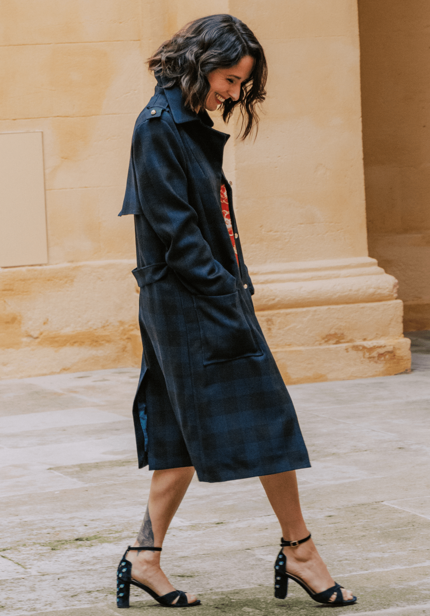 Complément patron couture gratuit manteau Tigris - version trench - coat (PDF à télécharger) - Maison Fauve