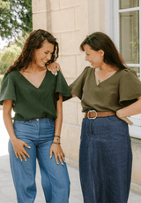 Complément patron couture gratuit robe Cuba Libre - version blouse (PDF à télécharger) - Maison Fauve