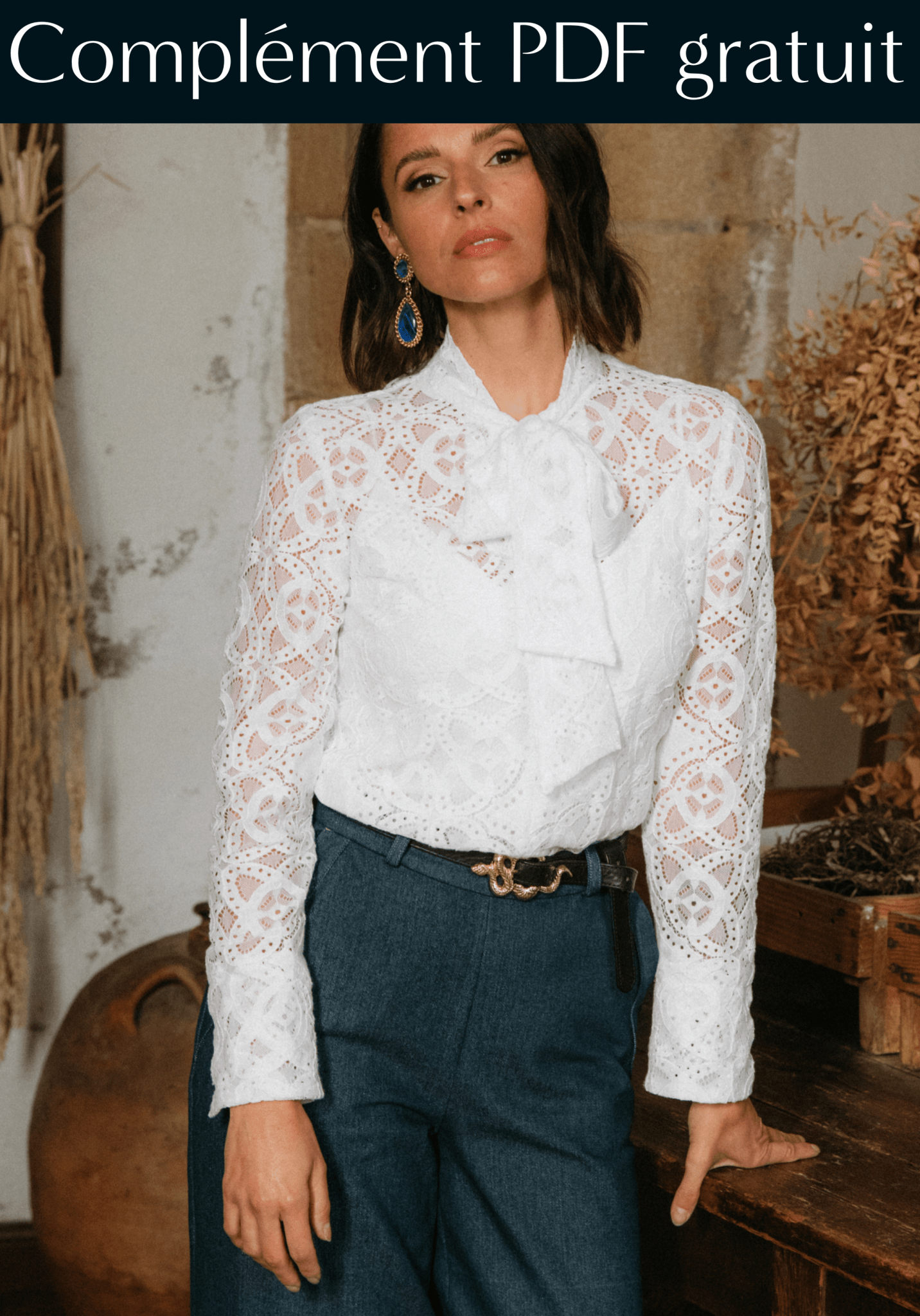 Complément patron couture gratuit robe Péninsule - version blouse (PDF à télécharger) - Maison Fauve
