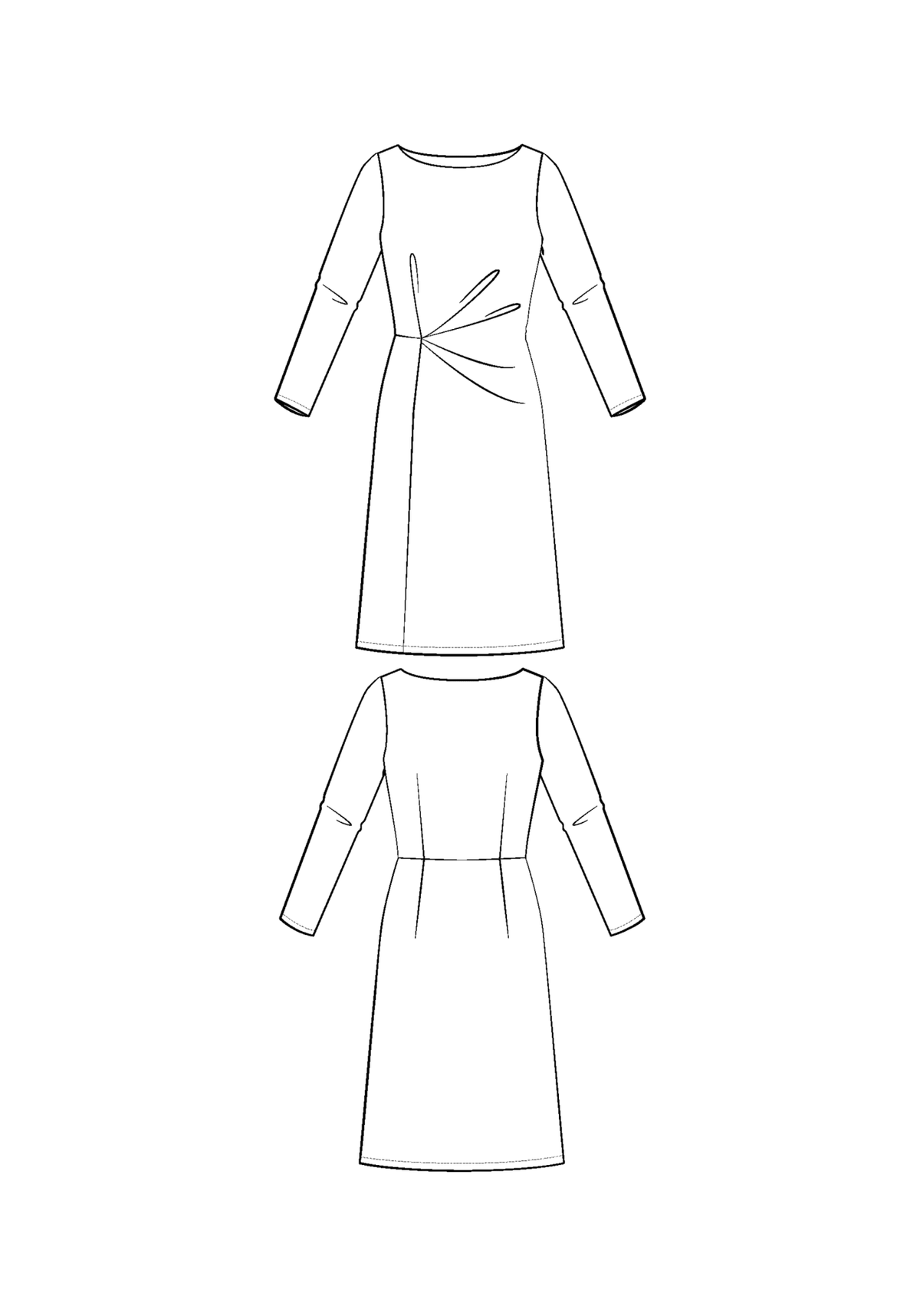 Complément patron couture robe Twist (PDF à télécharger) - Maison Fauve