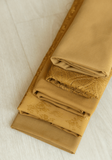 COUPON 220 CM - Tissu gabardine de coton - Cumin - Maison Fauve