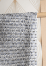 COUPONS - Tissu tweed léger - Bleu - Maison Fauve