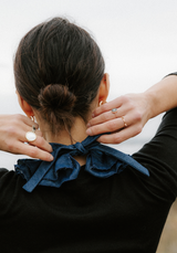 Patron PDF gratuit col Froufrou – Col amovible à volants / PDF (A4, A0, US Letter)