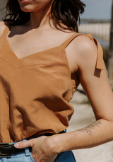 Tissu doupion de tencel, lin et coton - Plusieurs couleurs