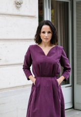 Tissu doupion de tencel, lin et coton - Plusieurs couleurs