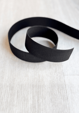 Élastique maille bracelet largeur 30 mm - Vendu par centimètre - Blanc ou Noir - Maison Fauve