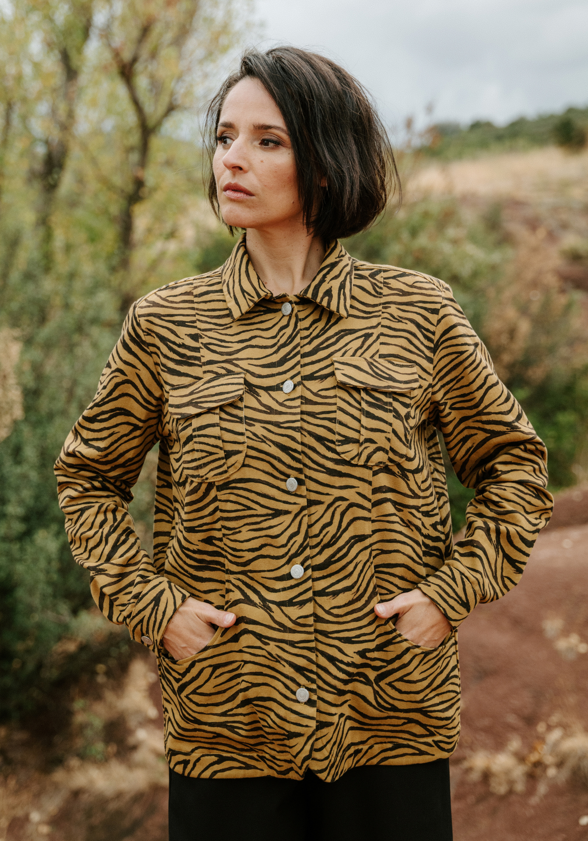 Ex Libris overshirt sewing pattern - Envelope pattern