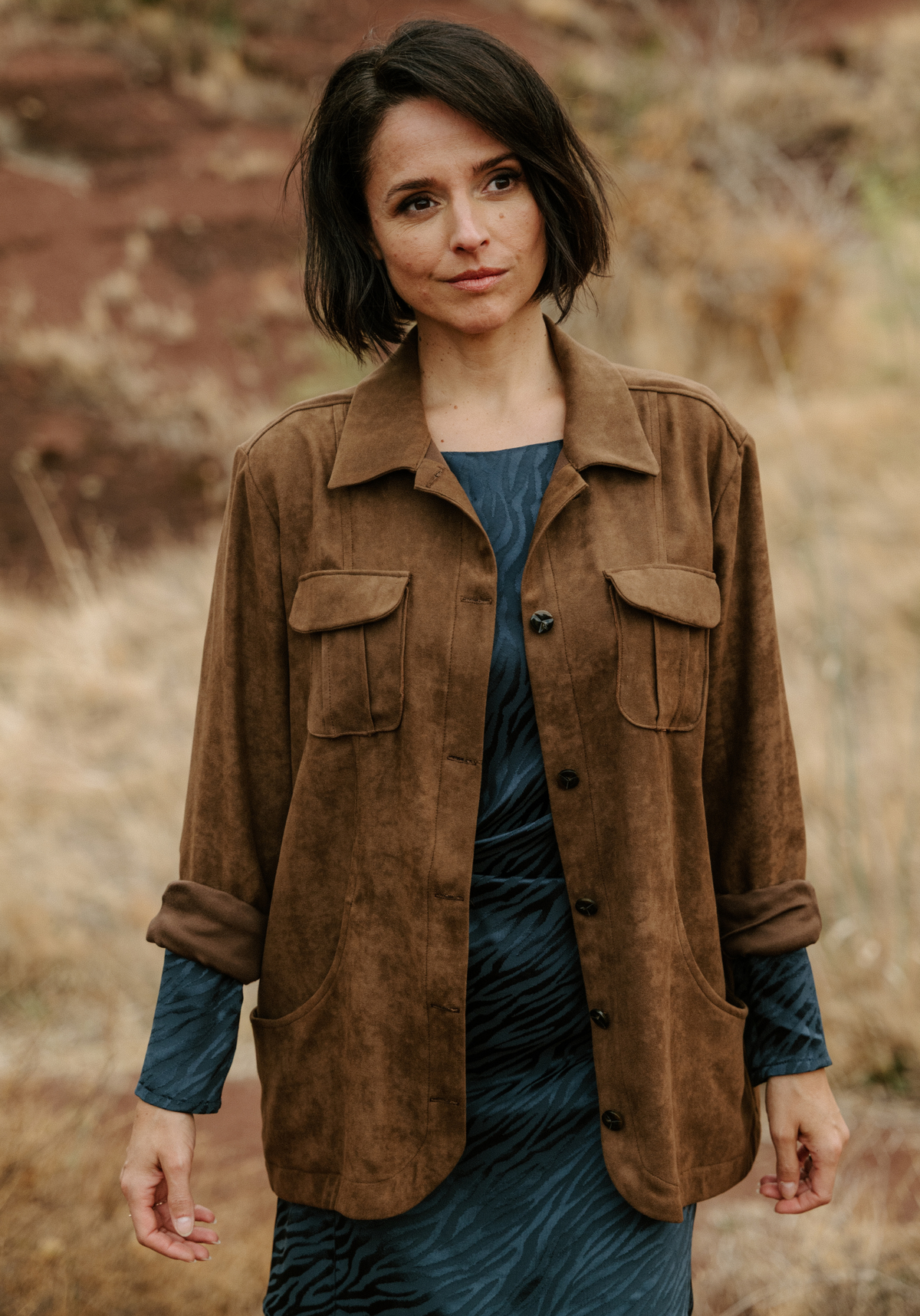 Ex Libris overshirt sewing pattern - Envelope pattern