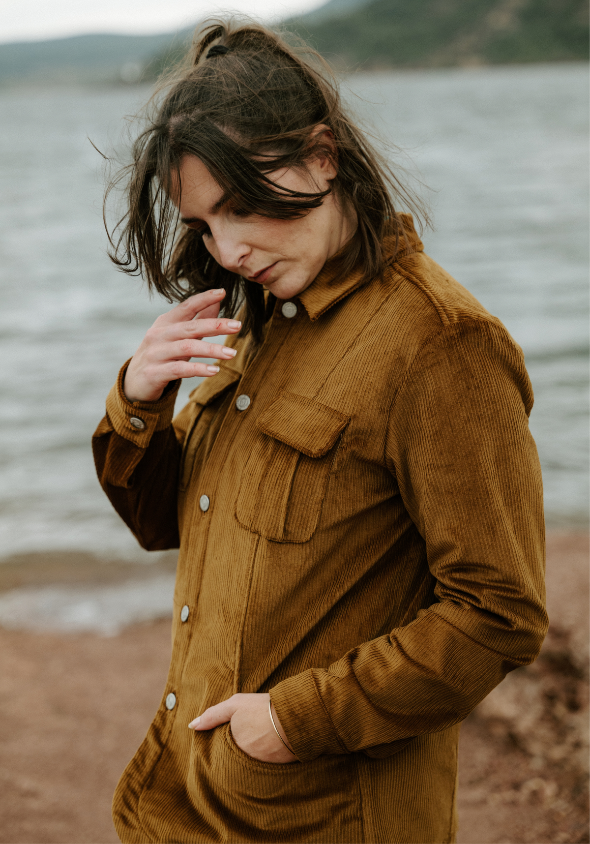 Ex Libris overshirt sewing pattern - Envelope pattern