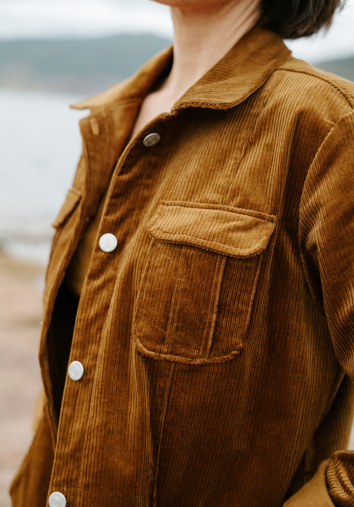 Ex Libris overshirt sewing pattern - Envelope pattern