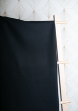 Tissu Flanelle de Laine Séparable – 100% Laine - Caviar