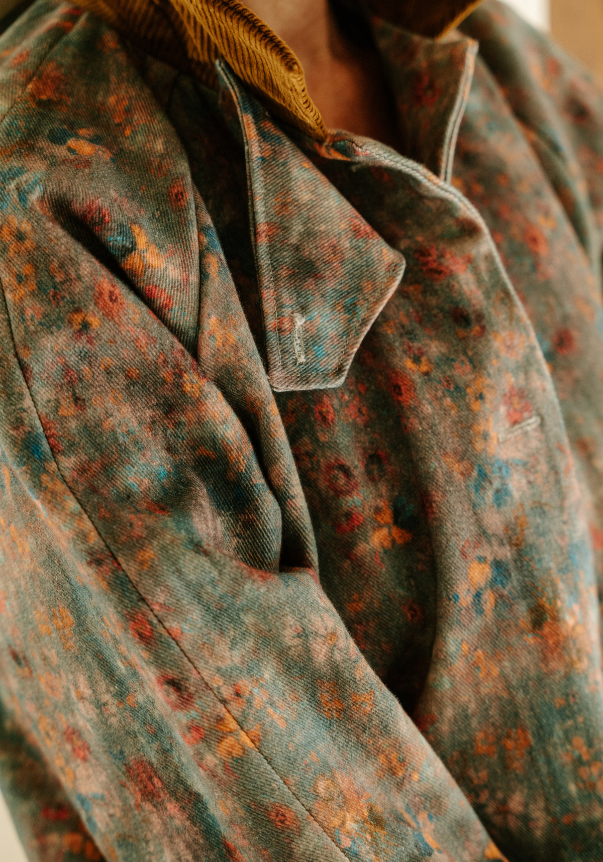 Tissu gabardine de coton imprimée Ghost Flower - Plusieurs coloris