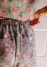 Tissu gabardine de coton imprimée Ghost Flower - Plusieurs coloris