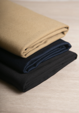 Tissu gabardine de coton uni – Plusieurs coloris