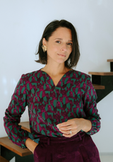 Tissu popeline de viscose imprimée Pietra - Plusieurs coloris