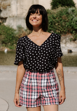 Cuba Libre dress sewing pattern - Pouch pattern