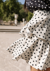 Lunares printed viscose poplin fabric - Various colors