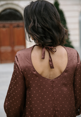 Lucente polka dot jacquard fabric - Various colors