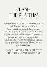 Le Lookbook de la capsule CLASH THE RHYTHM