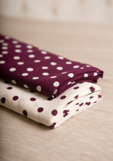 Lunares printed viscose poplin fabric - Various colors
