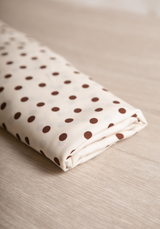 Tissu popeline de viscose imprimée Lunares - Plusieurs coloris