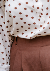 Lunares printed viscose poplin fabric - Various colors