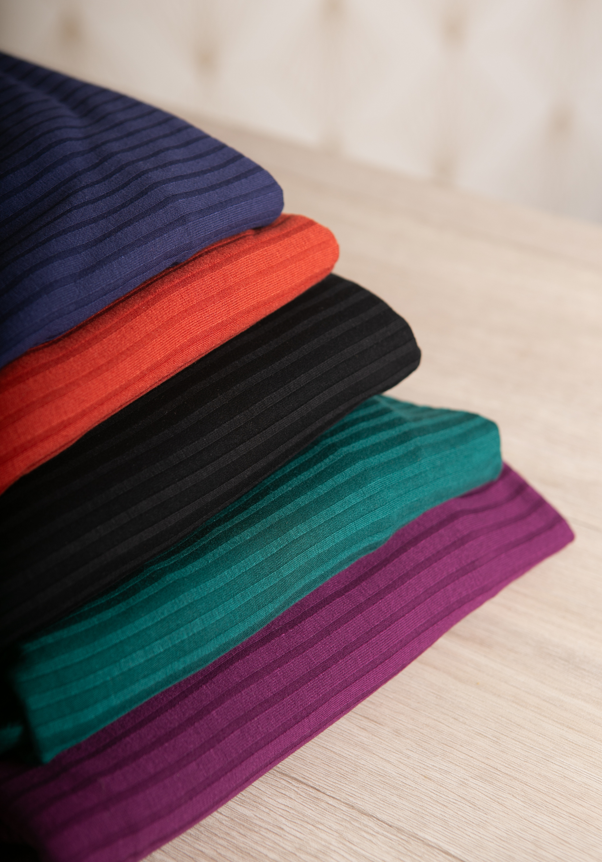 Tissu maille côtelée - Plusieurs coloris - LAIZE 130 CM