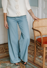 Ronsard pants sewing pattern - Pocket pattern