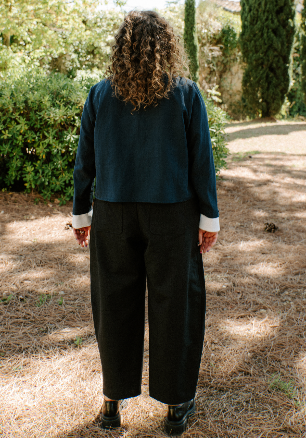 Andrea pants sewing pattern - Pocket pattern