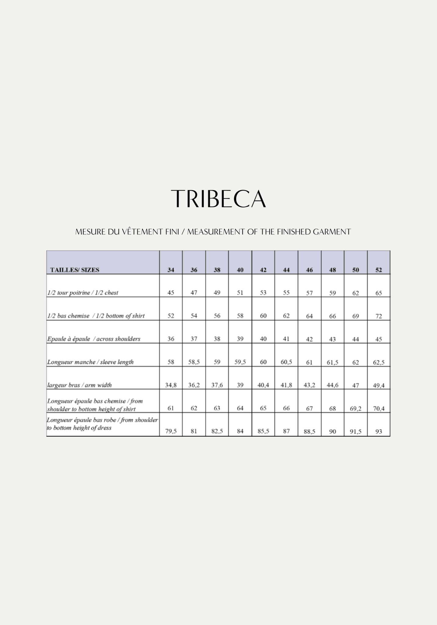Patron blouse, robe Tribeca / PDF (A4, A3, A0, US Letter) - Cadres, Calques par Taille, Vidéoprojection - Maison Fauve
