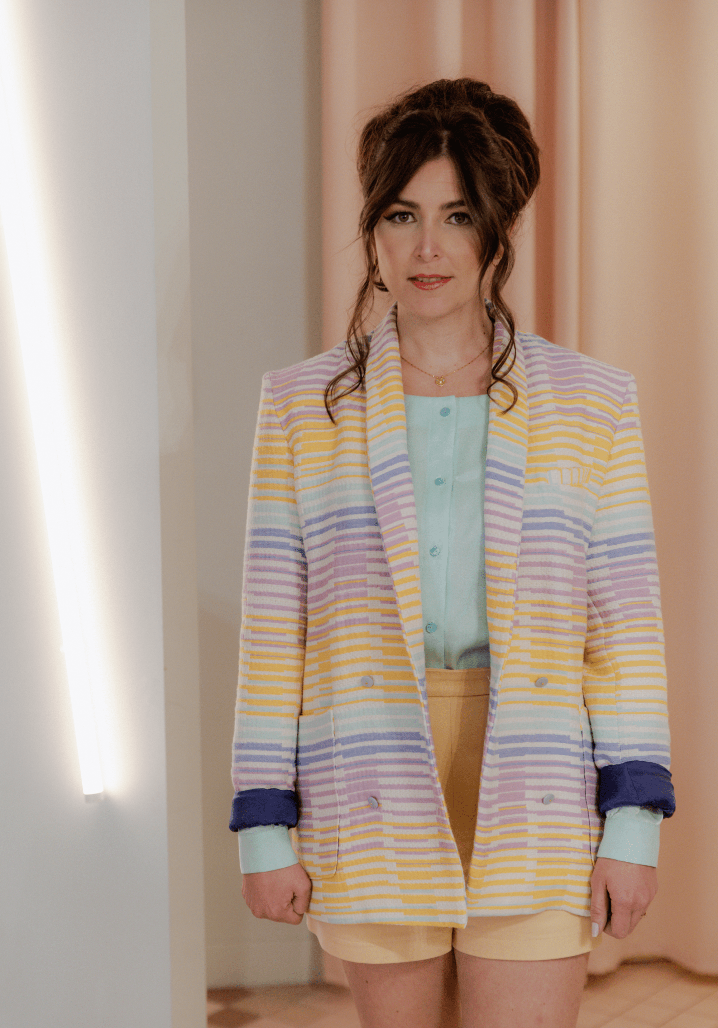 Patron couture blazer Mimosa / PDF (A4, A3, A0, US Letter) - Cadres, Calques par Taille, Vidéoprojection - Maison Fauve