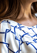 Patron couture blouse Chelsea / PDF (A4, A3, A0, US Letter) - Cadres, Calques par Taille, Vidéoprojection - Maison Fauve