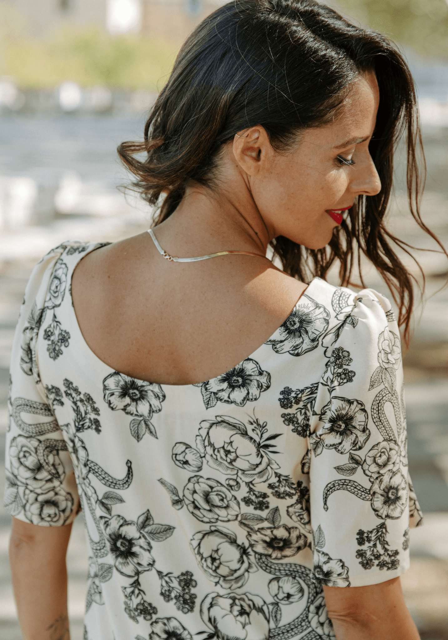 Patron couture blouse Cicadella / PDF (A4, A3, A0, US Letter) - Cadres, Calques par Taille, Vidéoprojection - Maison Fauve