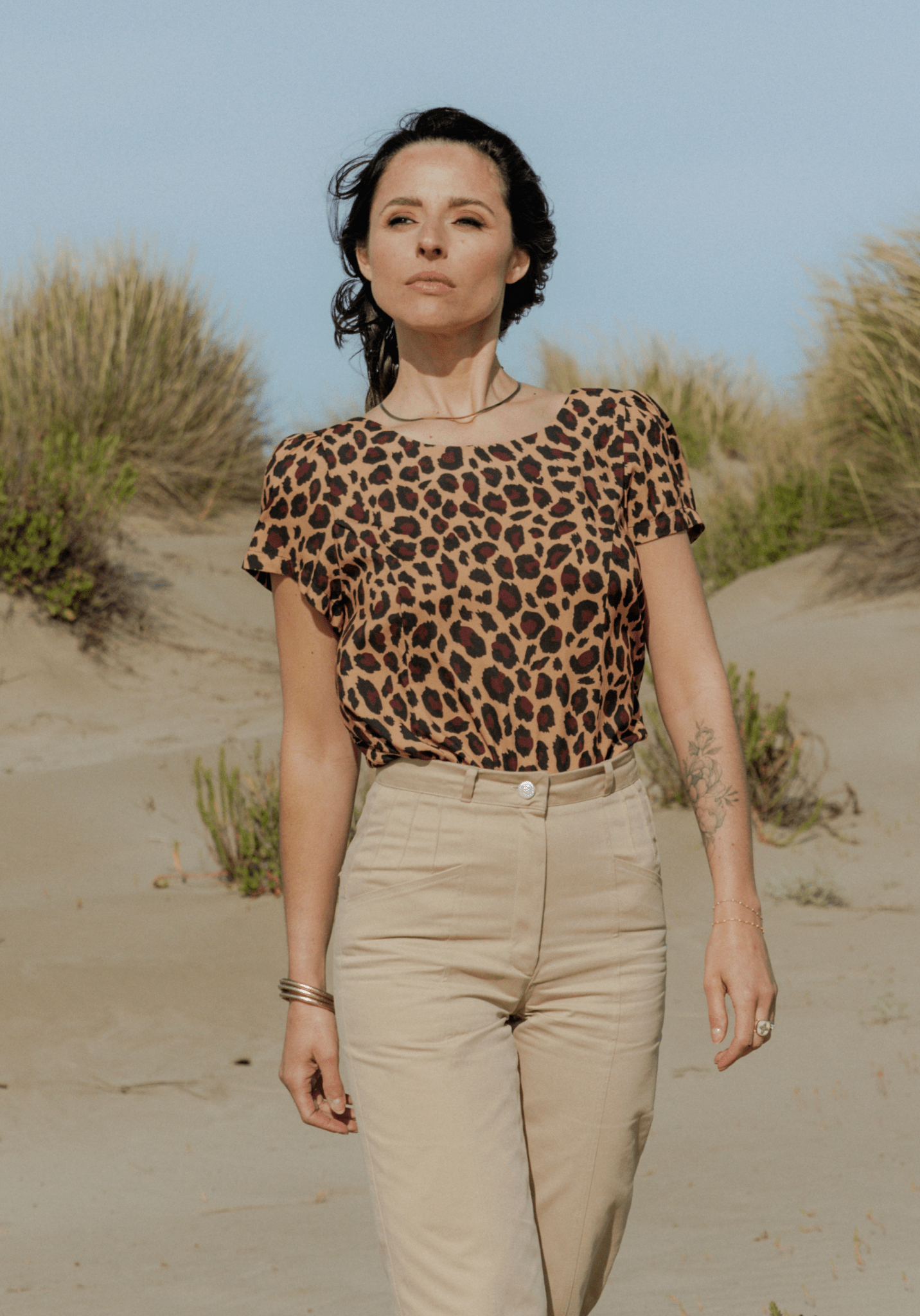 Patron couture blouse Cicadella / PDF (A4, A3, A0, US Letter) - Cadres, Calques par Taille, Vidéoprojection - Maison Fauve