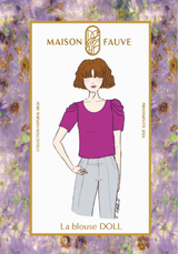 Patron couture blouse Doll - Patron pochette - Maison Fauve