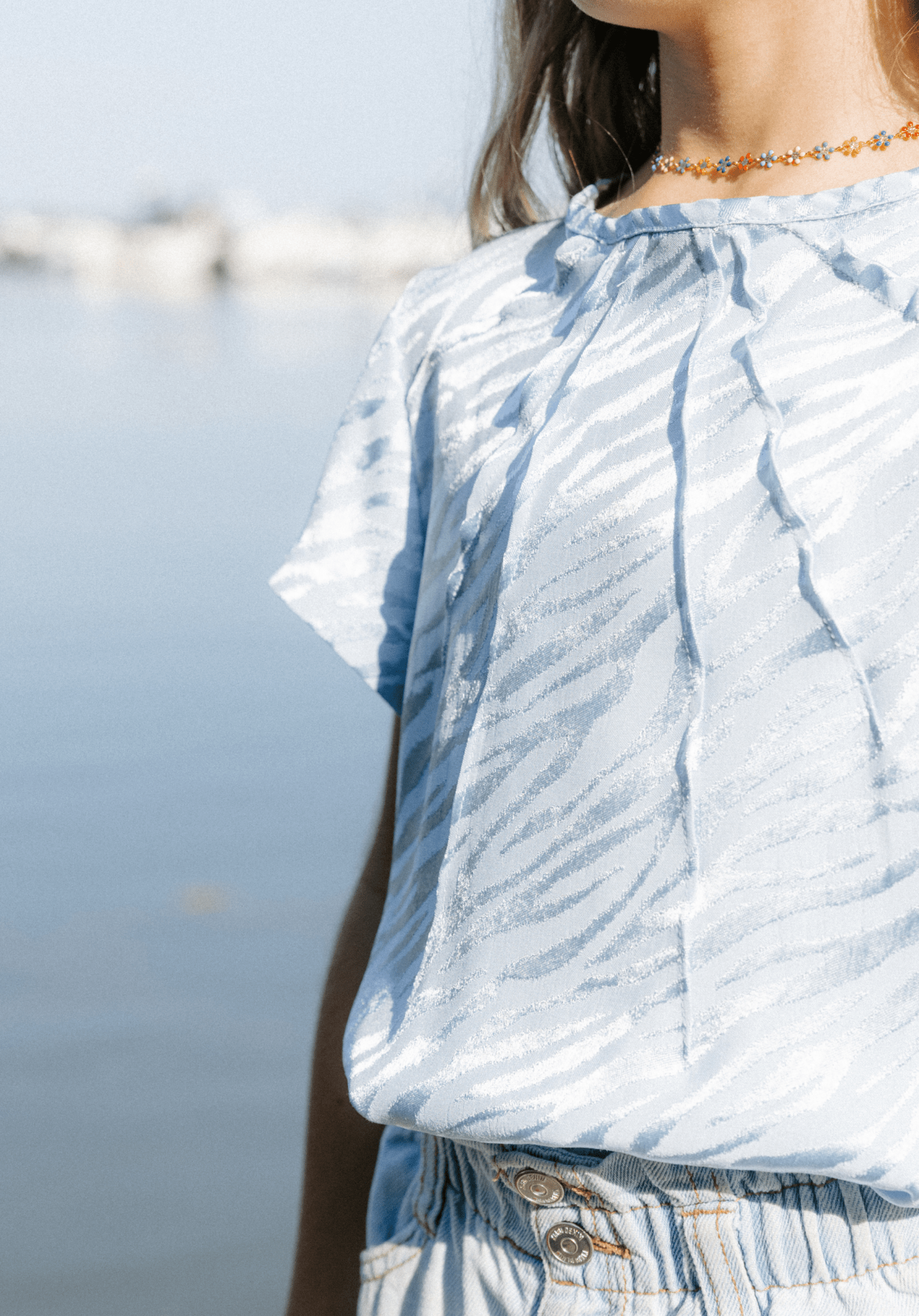 Patron couture blouse fille Miss Zenith / PDF (A4, A3, A0, US Letter) - Cadres, Calques par Taille, Vidéoprojection - Maison Fauve