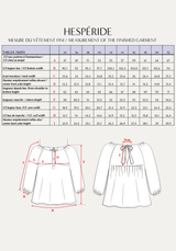 Patron couture blouse Hespéride - Patron pochette - Maison Fauve