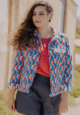 Patron couture blouson Pilar / PDF (A4, A3, A0, US Letter) - Cadres, Calques par Taille, Vidéoprojection - Maison Fauve