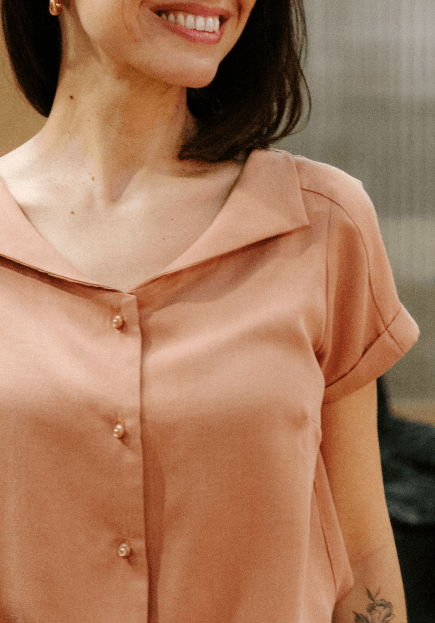 Patron couture chemise Almost - Patron pochette - Maison Fauve