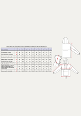 Patron couture coupe vent Rafale / PDF (A4, A3, A0, US Letter) - Cadres, Calques par Taille, Vidéoprojection - Maison Fauve