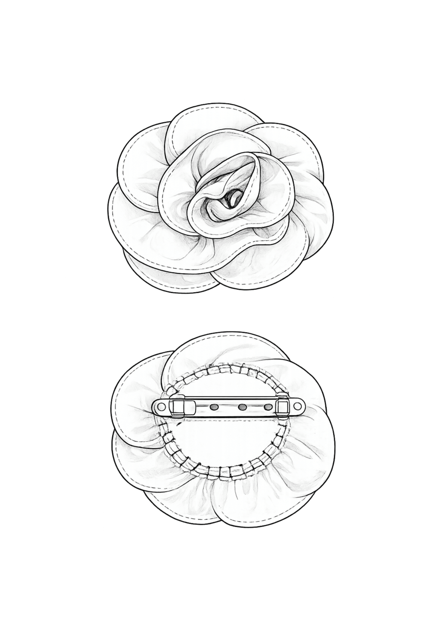 Patron couture gratuit fleur à coudre / PDF à télécharger - Maison Fauve