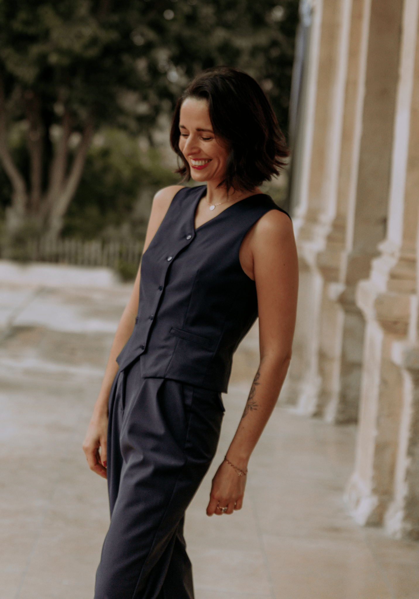 Patron couture gratuit gilet de costume Pompon / PDF à télécharger - Maison Fauve