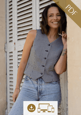 Patron couture gratuit gilet de costume Pompon / PDF à télécharger - Maison Fauve