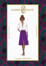 Patron couture jupe Silvana - Patron pochette - Maison Fauve